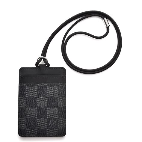 Louis Vuitton lanyard card holder